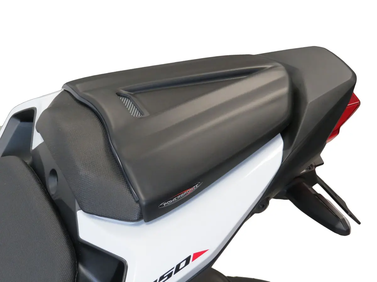 Fits Honda Cb500f 16-2024 Carbon Look & Silver Mesh Seat Cowl Seat Hump Powerbronze Rrp £90 1