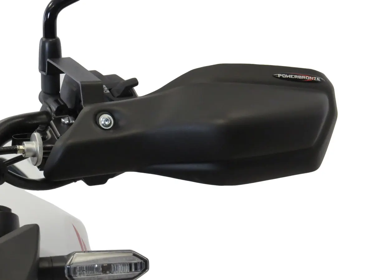 Fits Honda Cb750 Hornet  2023>  Matt Black Handguard/Wind Deflectors Powerbronze 1