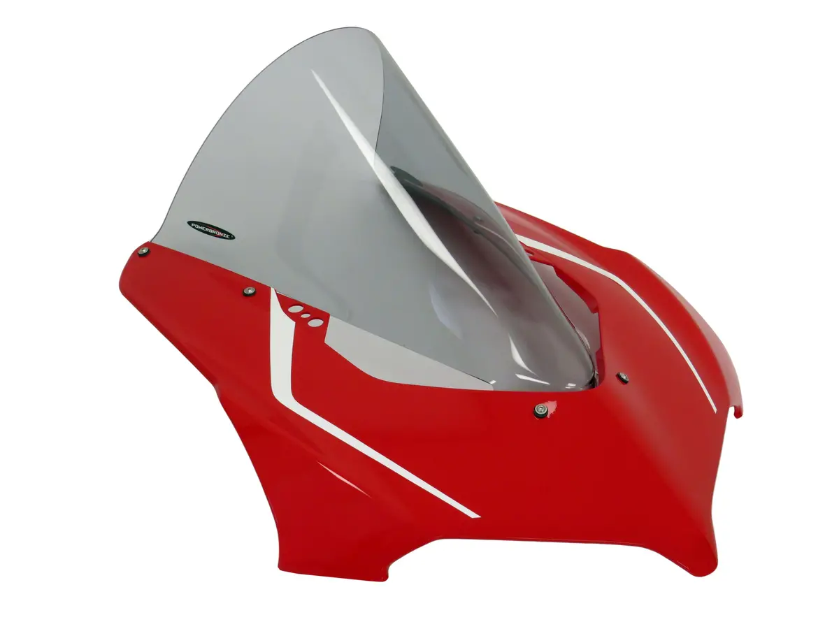 Ducati Panigale V4s 20-2024 Airflow Light Tint Double Bubble Screen By Powerbronze 1