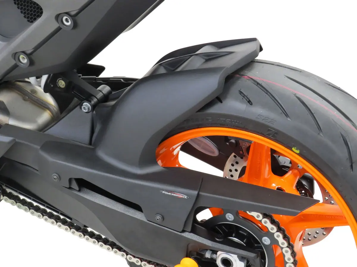 Ktm 990 Duke 24-2025 Gloss Black Rear Hugger By Powerbronze 1