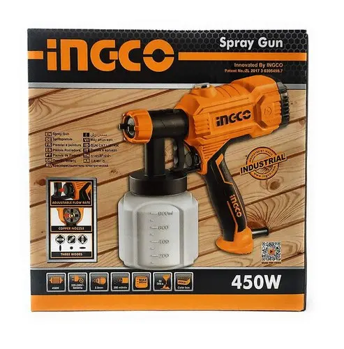 Ingco Electric Spray Gun 450W 1