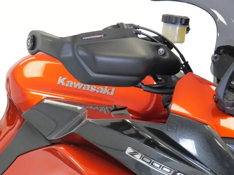 Kawasaki Ninja 1000Sx 20-2025  Matt Black Handguard/Wind Deflectors Powerbronze 1
