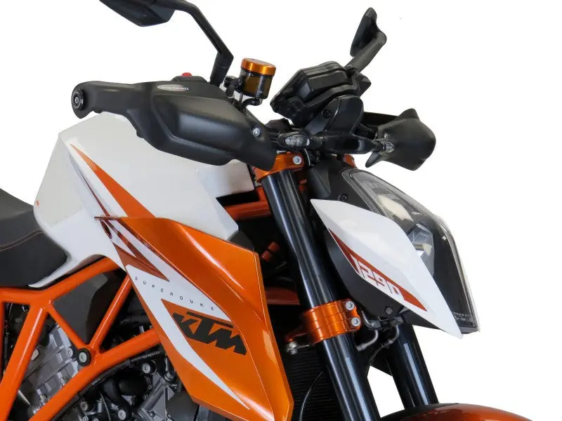 Ktm 1290 Superduke R   14-2016 Matt Black Handguard/Wind Deflectors Powerbronze 1