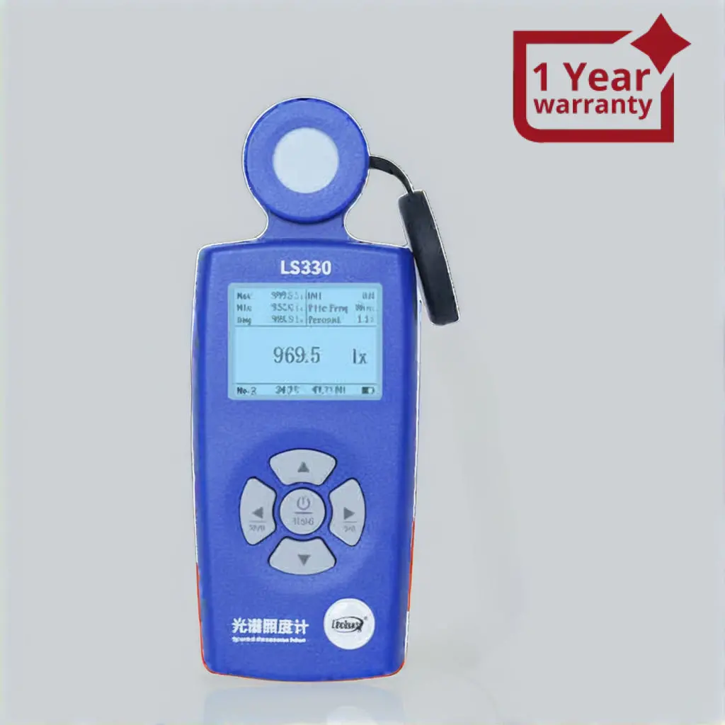 Lux-510 Portable Spectral Illuminance Meter Light Lux Tester With Spectral Sensor Measuring Cri, Cct, Blue Light, Uv Index, Temperature, Humidity 1