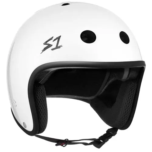 S1 Retro Helmet White Gloss 1