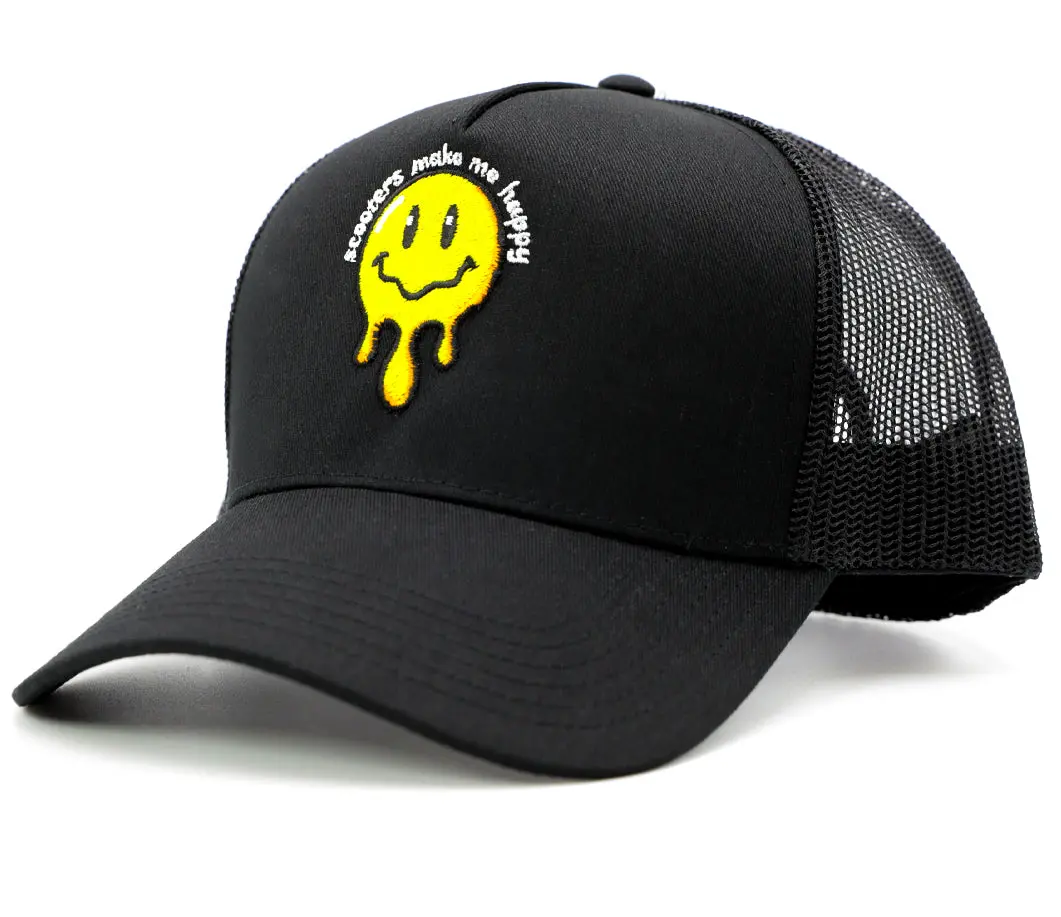 Scooters Make Me Happy Trucker Hat 1