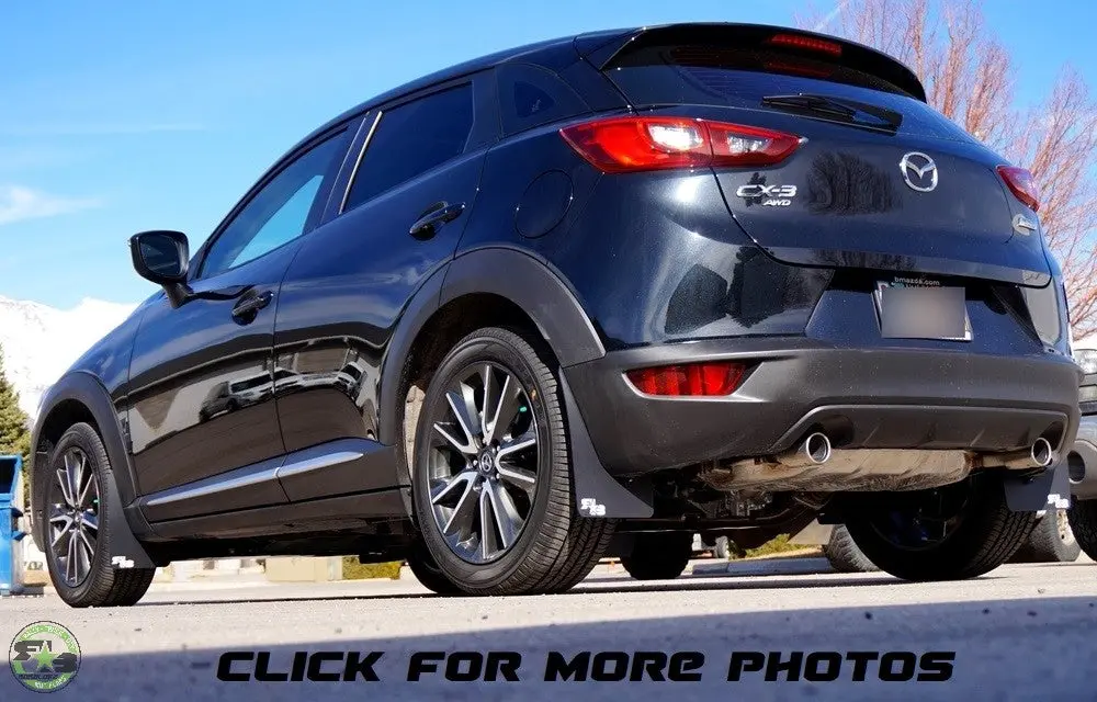 Mazda Cx-3 2016-2021 Rally Mud Flaps 1