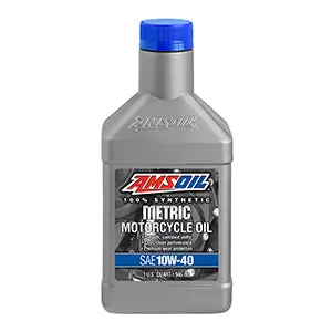 Amsoil 10W-40 Metric Motorcycle Oil 946Ml 1