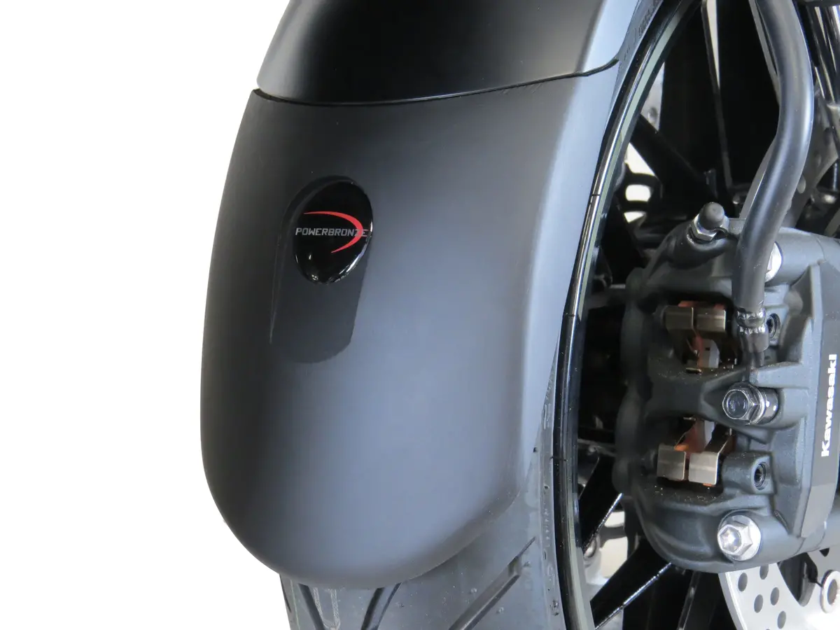 Kawasaki Z900rs 18-25  Matt Black Mudguard/Fender Extender By Powerbronze 1
