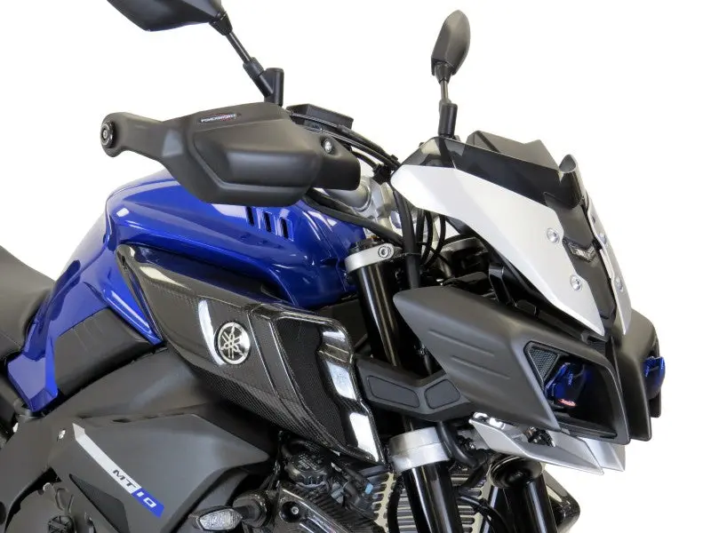 Yamaha Xsr900 16-2021 Matt Black Handguard/Wind Deflectors Powerbronze 2