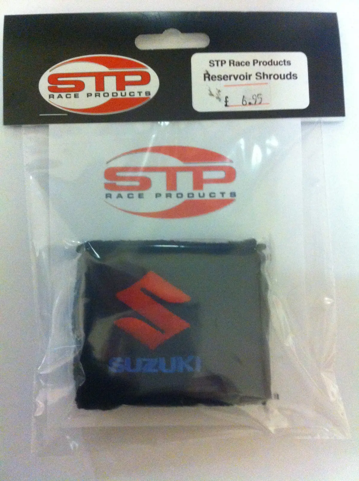 Suzuki Black Motorcycle Front Brake Master Cylinder Shrouds, Socks, Covers 2
