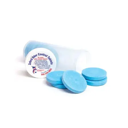 Zebra Skimmers: Coolant Odor Control Tablets (Tube Of 15) 1