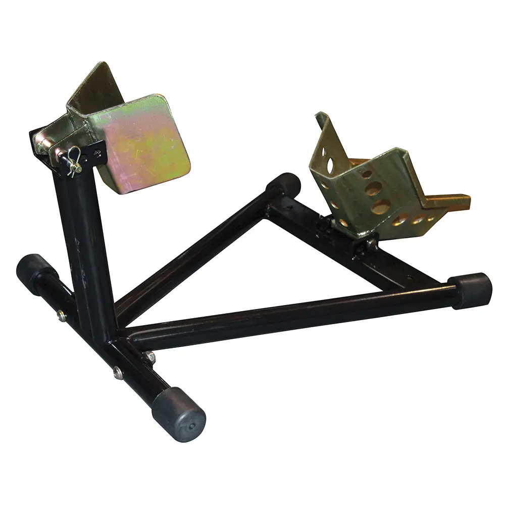 Motorcycle Transport Wheel Chock Front Wheel Stand Self Assembly 1