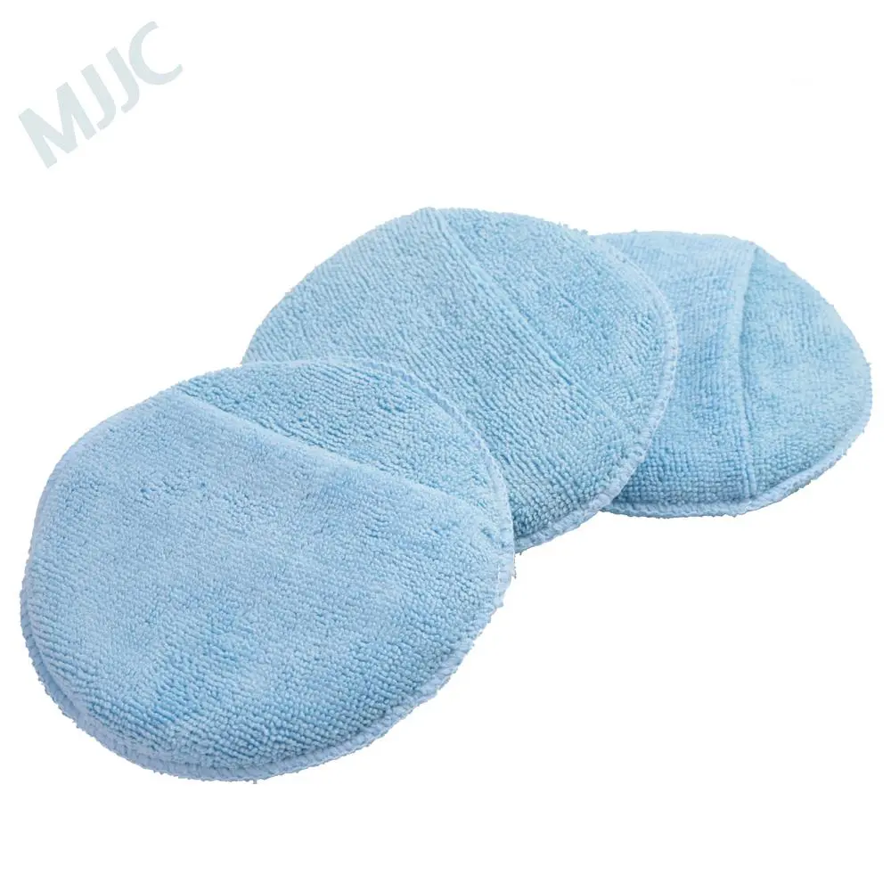Mjjc 3 Pcs Microfiber Wax Applicator With Pocket Bundle 1