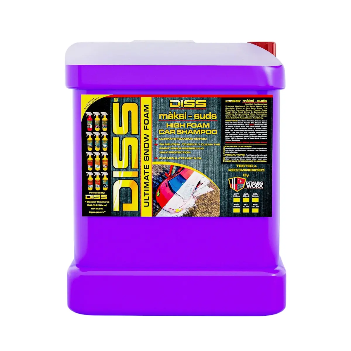 Diss High Foaming Shampoo 5L 1