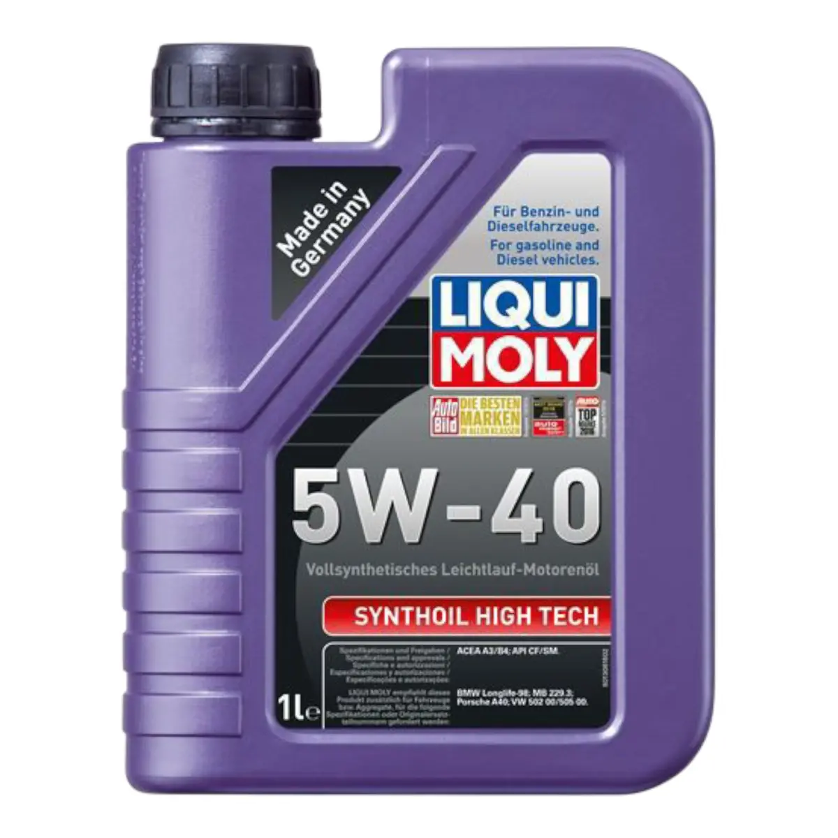 Liqui Moly Synthoil High Tech 5W-40 (1 Liter) 1