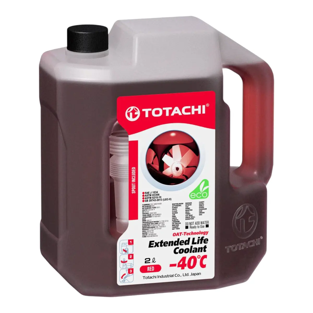 Totachi Coolant Red 2L 1