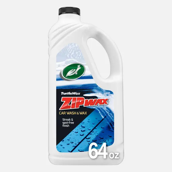 Turtle  Zip Car Wash And Wax. 64 Oz. 1