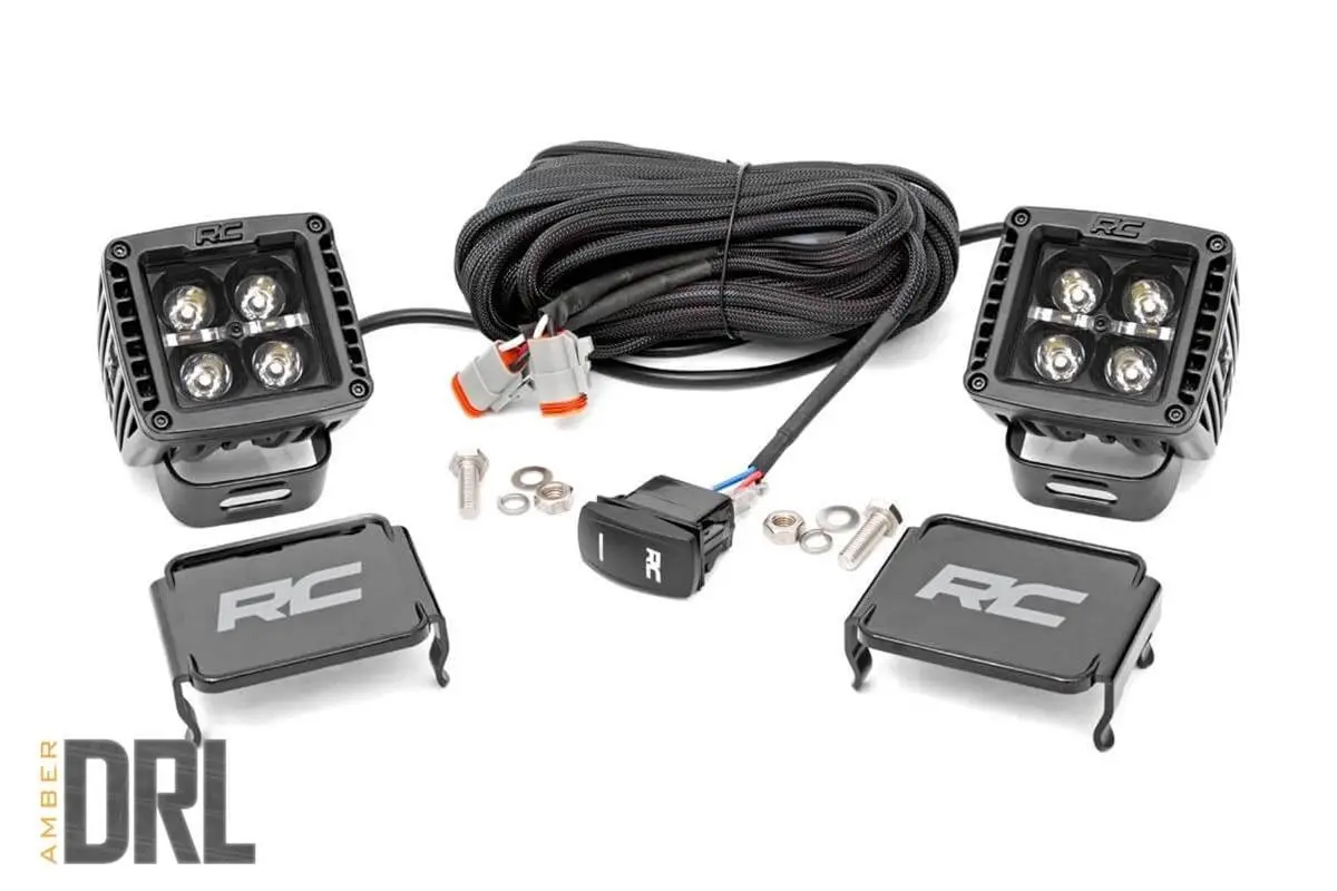 2" Square Pod Led Lights - Rough Country 1