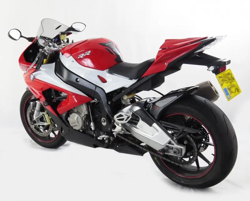 Bmw S1000r/Rr 14-2020 Gloss Black & Silver Mesh Rear Hugger Powerbronze 1