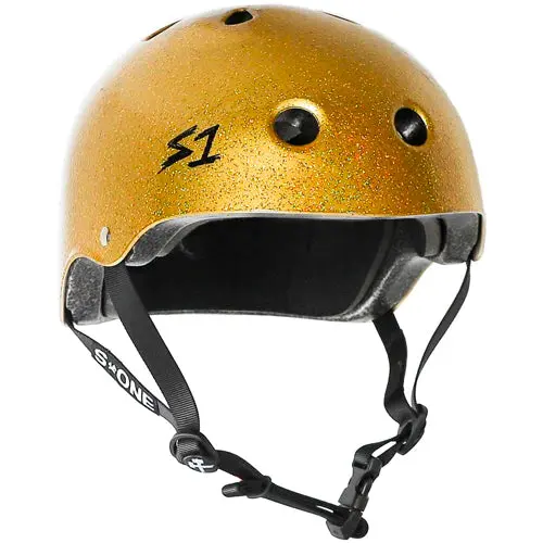 S1 Lifer Helmet Gold Gloss Glitter 1