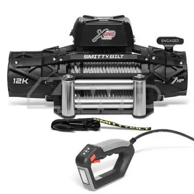 Smittybilt Gen3 Xrc 12K Winch W/ Wired Remote & Steel Cable 1