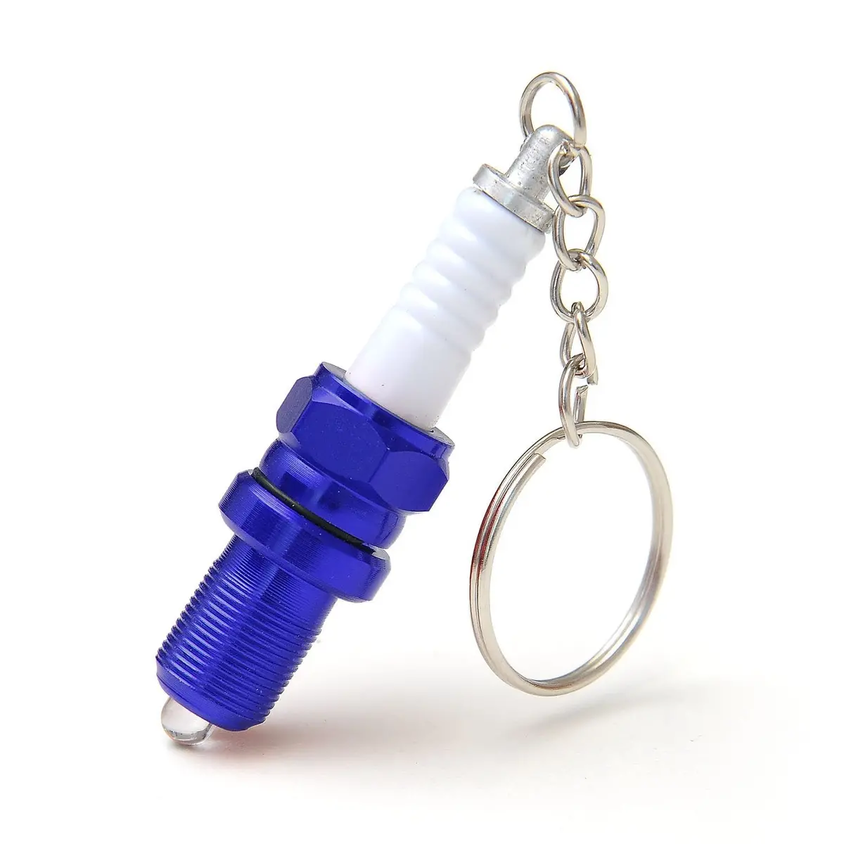 Spark Plug With Led Key Chain 1