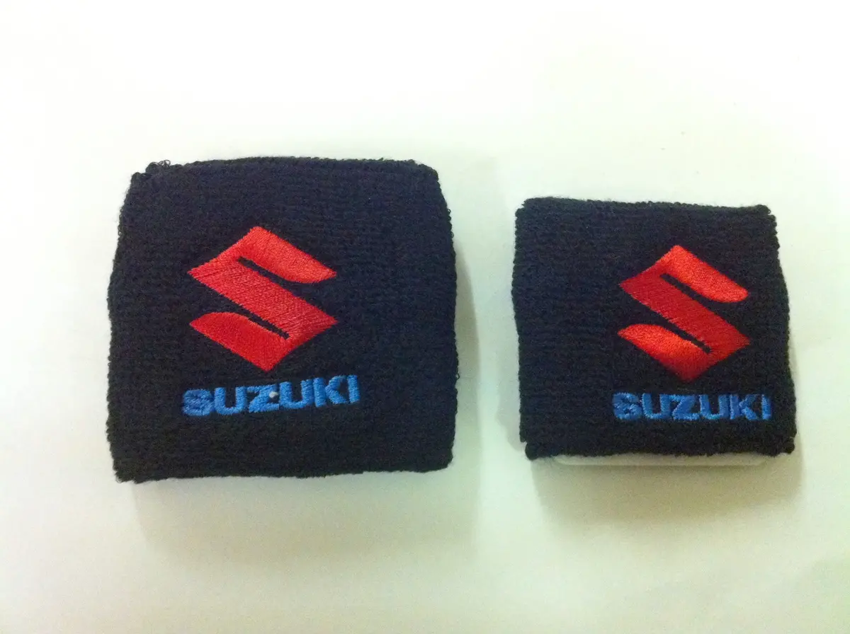 Suzuki Black Motorcycle Front + Rear Brake Master Cylinder Shrouds Socks Covers Mbb 1