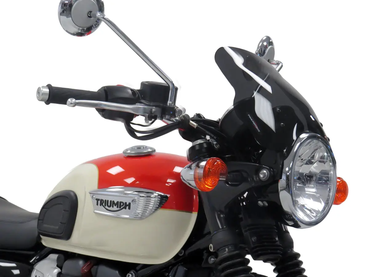 Triumph Bonneville T120  17-2022 Light Tint Light Screen (225Mm) Powerbronze.Rrp £110 1
