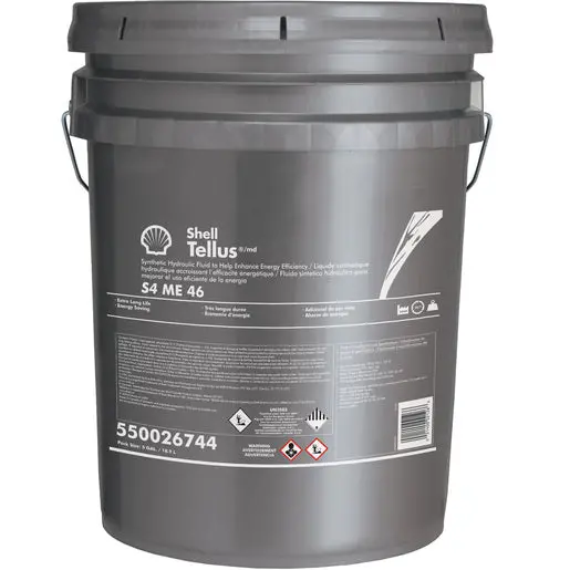 Shell Tellus S4 Me 46 Hydraulic Fluid - 5 Gallon Pail 1