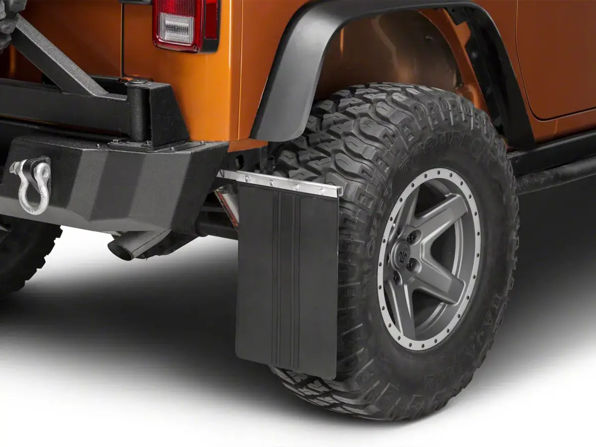 Teraflex Removable Mud Flaps Front Or Rear (Cj/Yj/Tj/Jk 76-18) 1