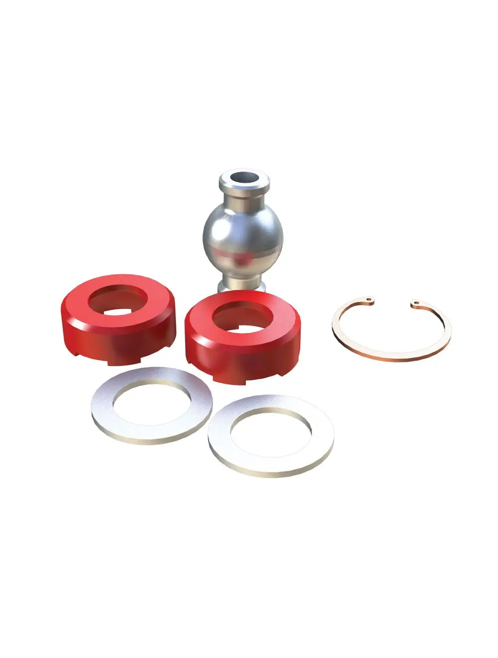 Jk Small Rear Upper Long Adjustable Control Arm Joint Rebuild Kit – Frame End 1951400 1