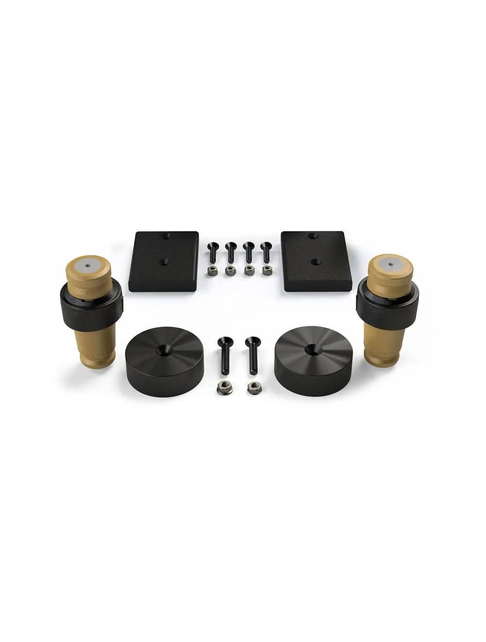 Jk: Progressive Bump Stop Kit – Front (1.5" Lift) 1958150 1