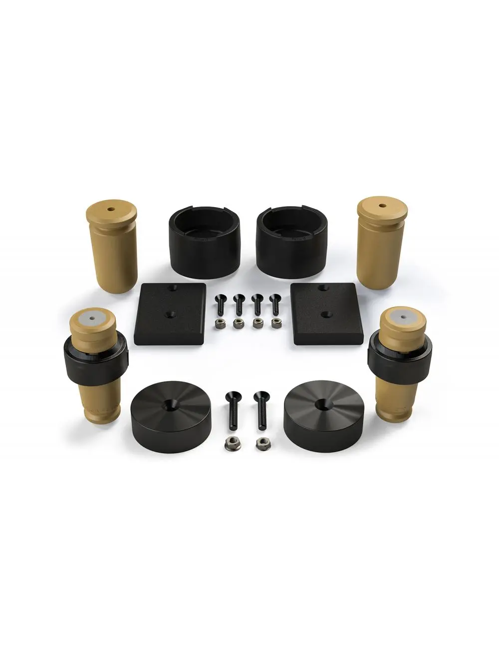Jk: Progressive Bump Stop Kit – Front & Rear (2.5" Lift) 1958200 1