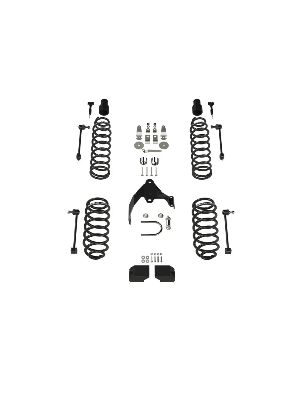 Jk 2Dr: 3" Coil Spring Base Lift Kit – No Shocks 1151202 1