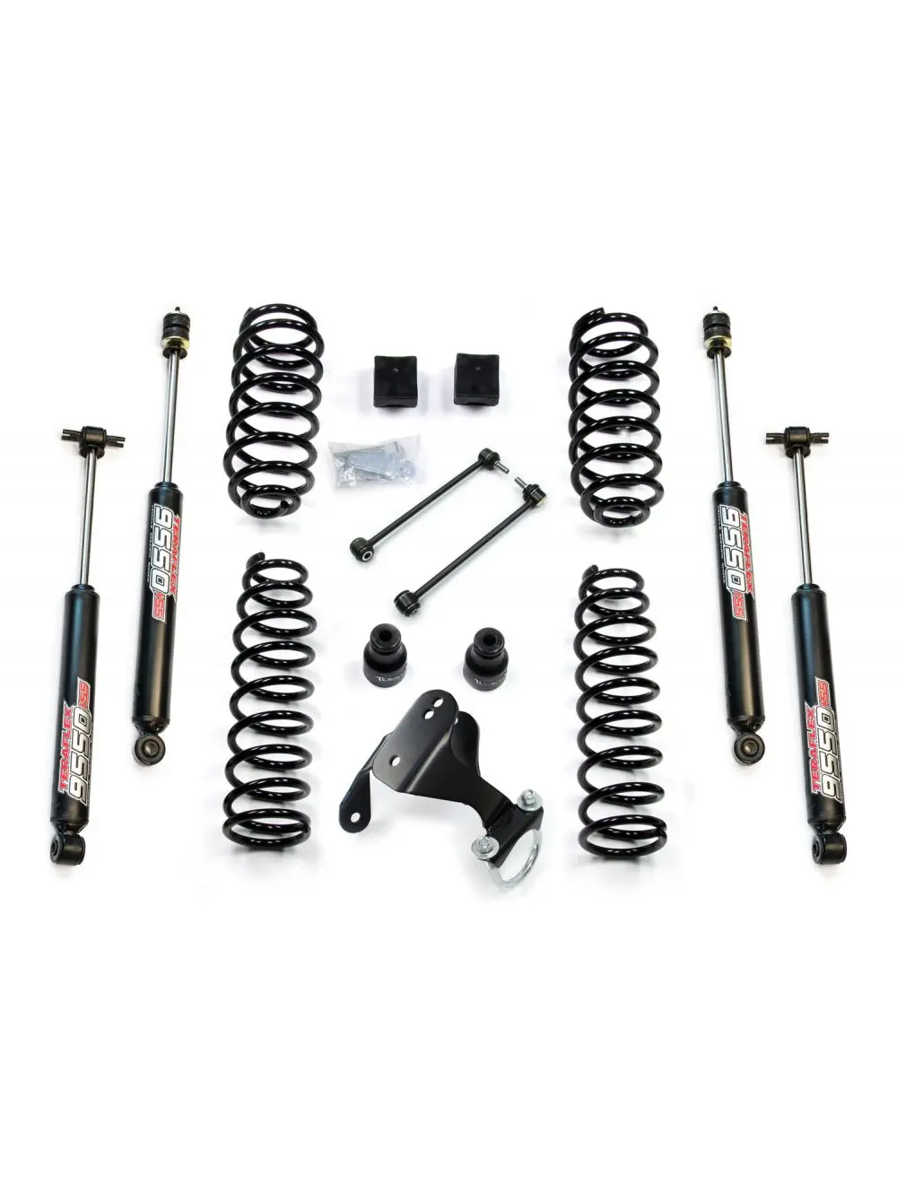 Jk 2Dr: 2.5" Coil Spring Base Lift Kit & 9550 Vss Twin-Tube 1251002 1