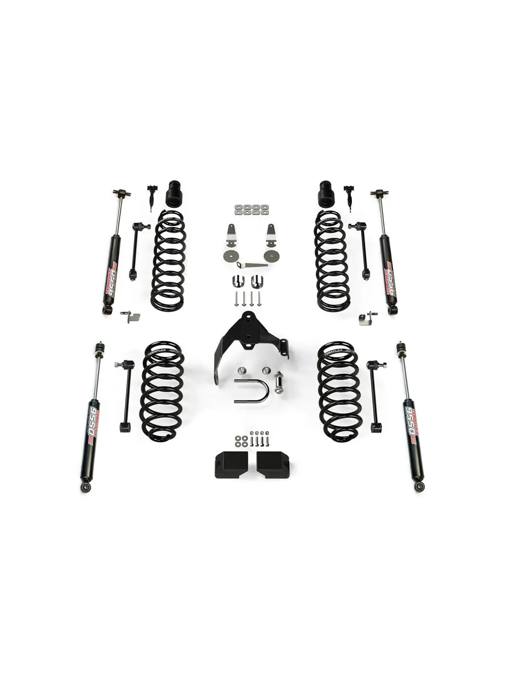Jk 2Dr: 3" Coil Spring Base Lift Kit & 9550 Vss Twin-Tube 1251202 1