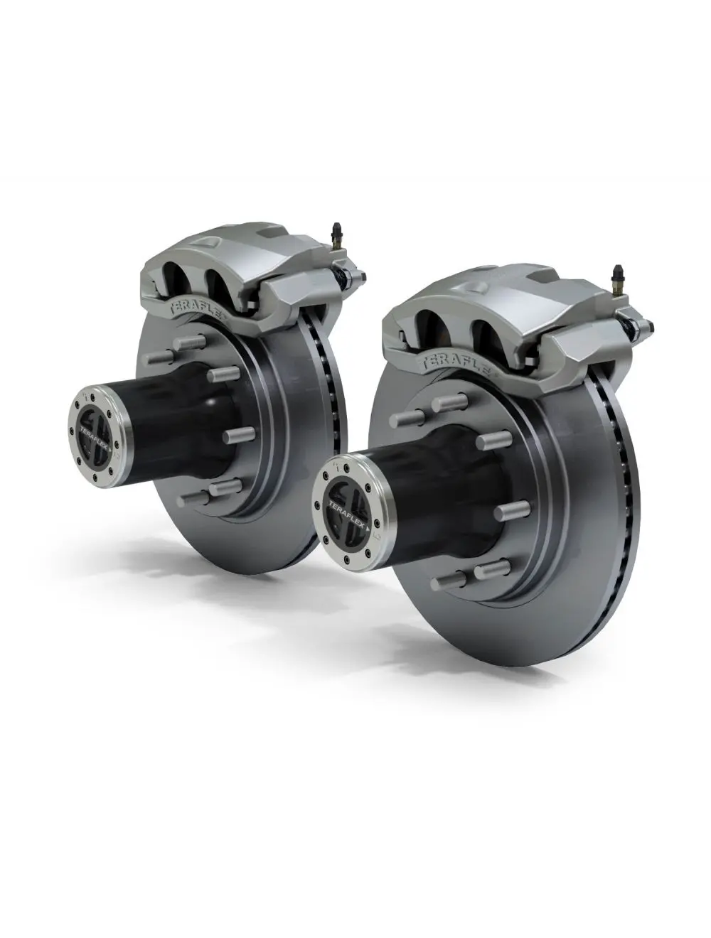 Jk: Dana 30/44 Front Axle 8-Lug Locking Hub Conversion Kit W/ Vented Big Brakes 3034412 1