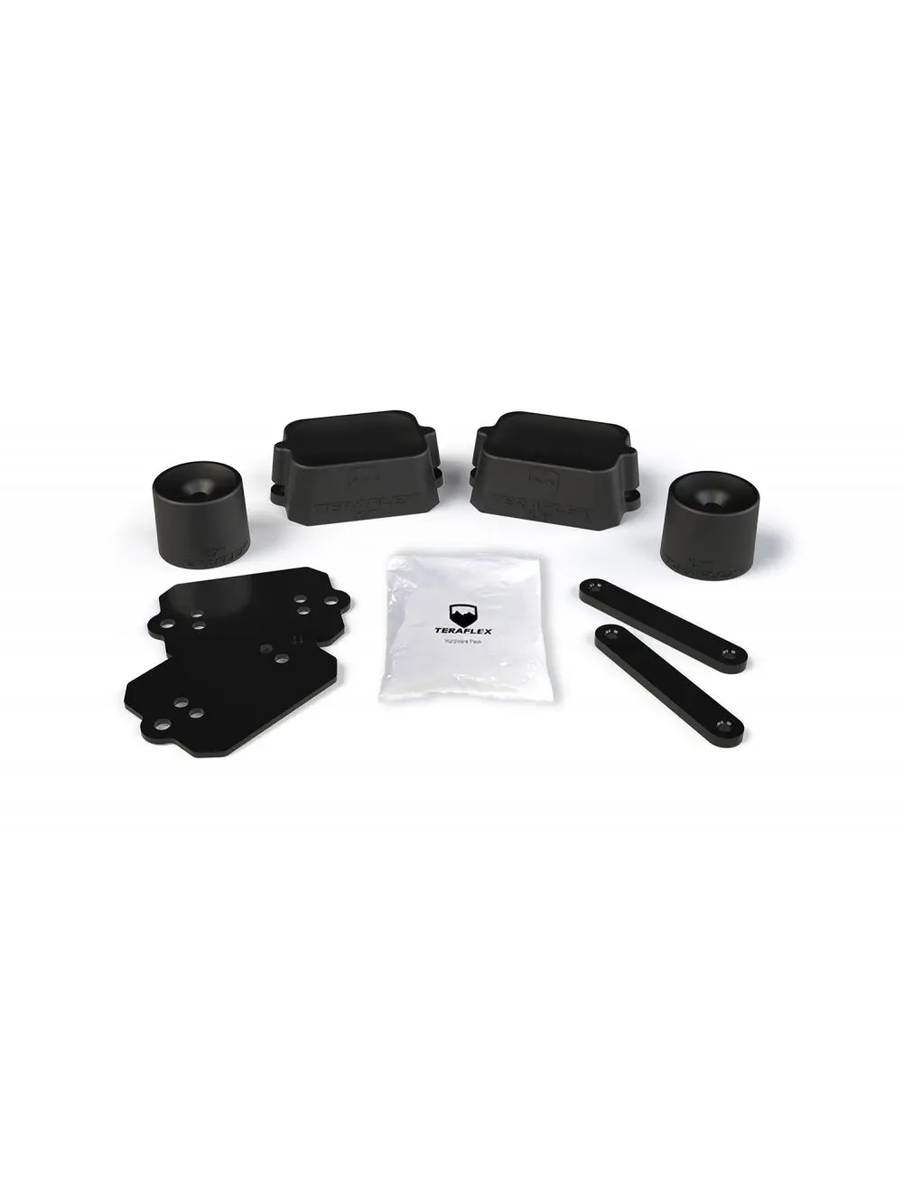 Jl: 2" Bump Stop Strike Pad Extension Kit – Front & Rear 1959500 1