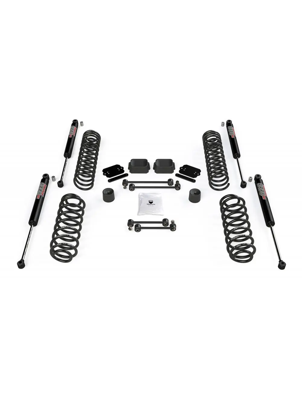 Jl 2Dr: 2.5" Coil Spring Base Lift Kit & 9550 Vss Twin-Tube Shocks 1354252 1