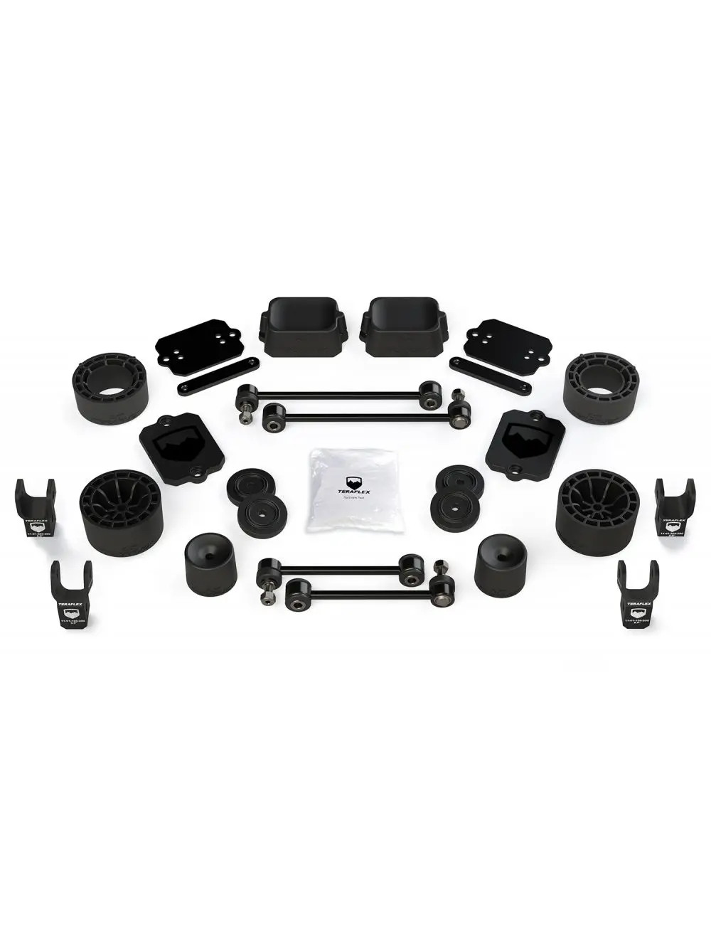 Jl2dr Sport/Sahara: 2.5" Performance Spacer Lift Kit & Shock Extensions 1365305 1