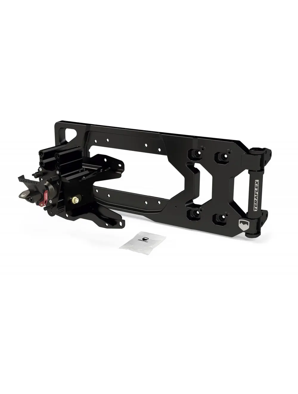 Jl: Alpha Hd Hinged Spare Tire Carrier & Adjustable Spare Tire Mount Kit (5X5”) 4838920 1