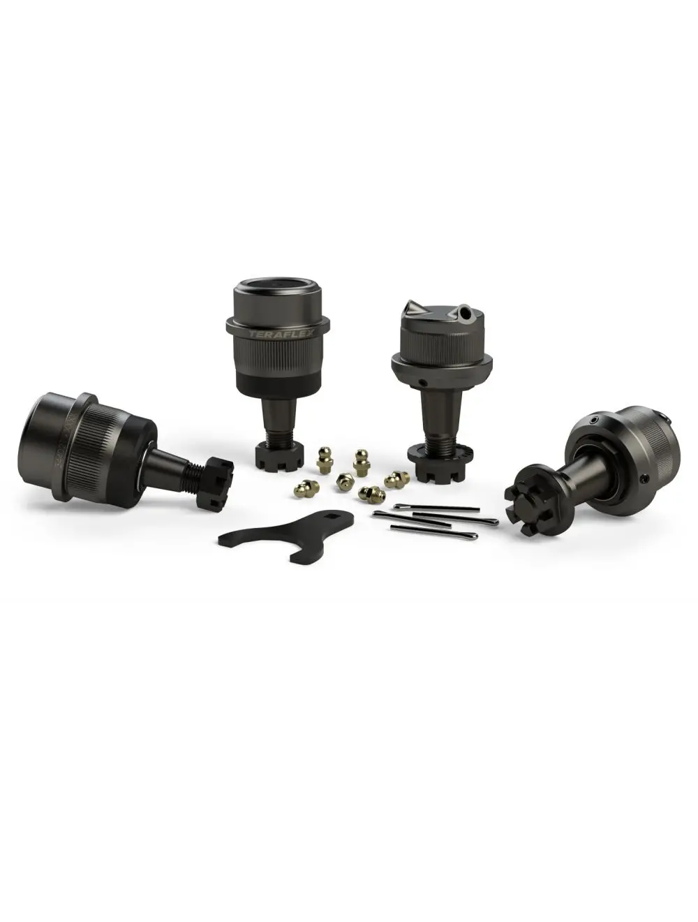 Jk: Dana 30/44 Hd Ball Joint Kit W/ Knurl – Upper & Lower – Set Of 4 3442022 1