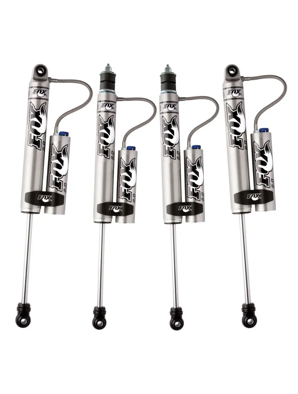 Jk: Fox Performance Series 2.0 Cd Adjuster Reservoir Shock Kit (5–6” Lift) 1990500 1