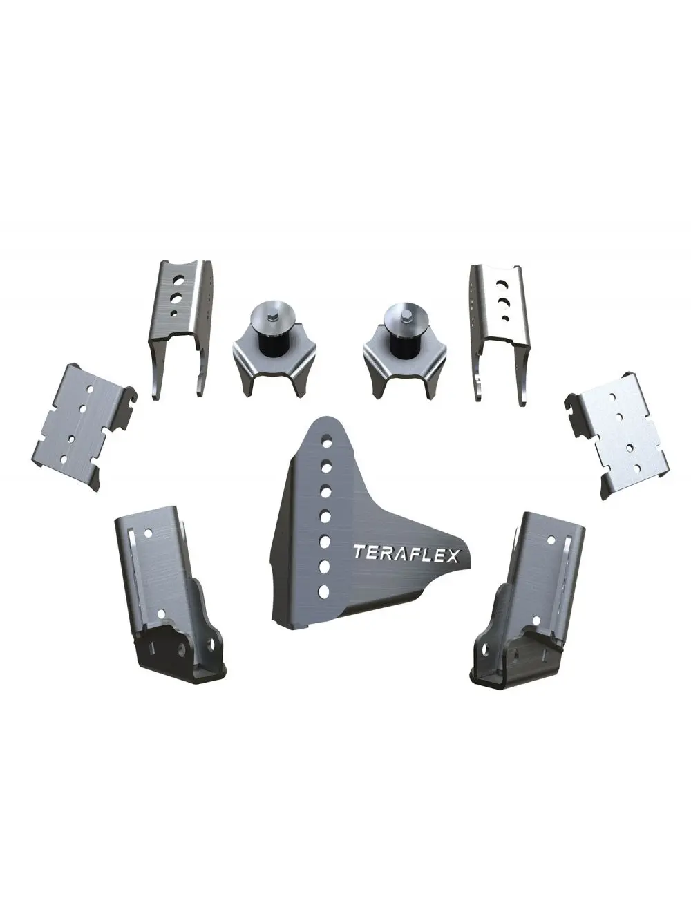 Jk: Crd60 Rear Axle Bracket Kit 3990007 1
