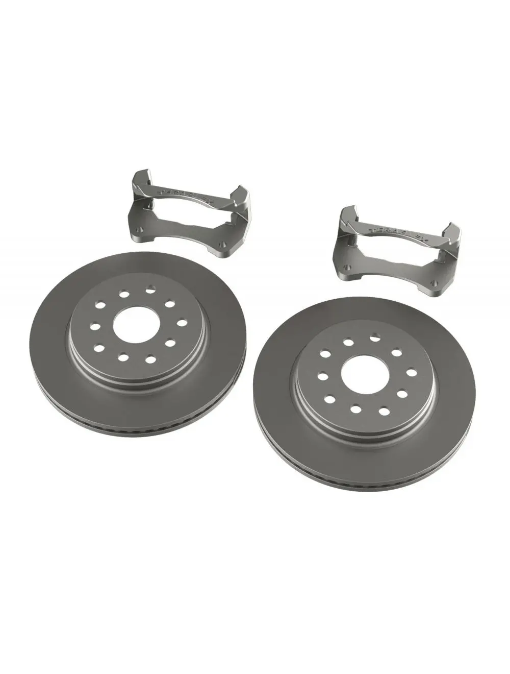 Jk: Front Performance Big Rotor Kit W/ Vented Rotors – 5X5" & 5X5.5" 4303480 1