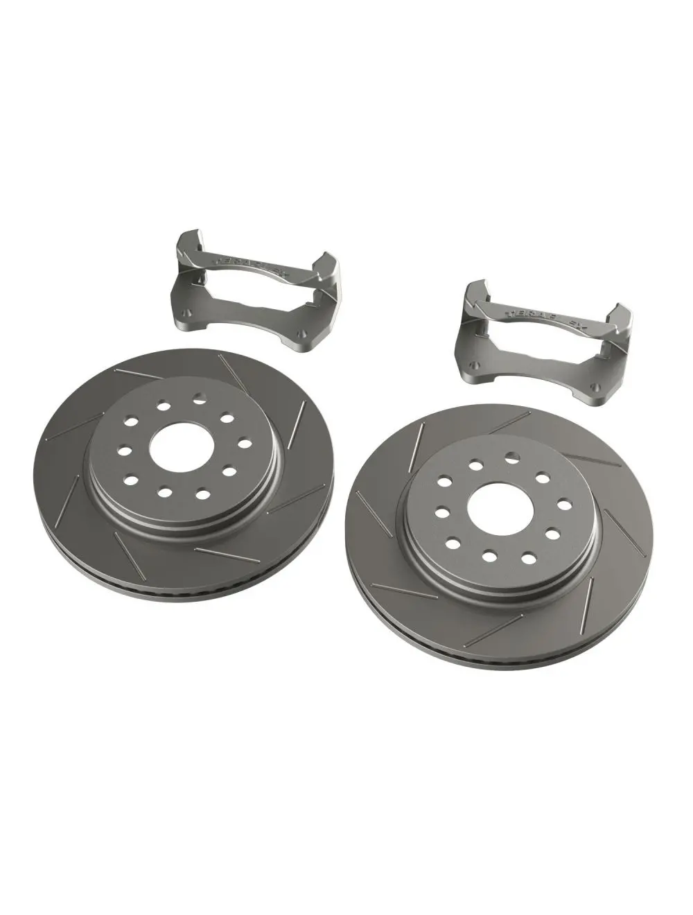 Jk: Front Performance Big Rotor Kit W/ Slotted Rotors – 5X5" & 5X5.5" 4303490 1