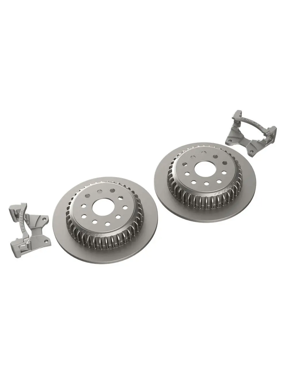 Jk: Rear Performance Big Rotor Kit W/ Solid Rotors – 5X5" & 5X5.5" 4304450 1