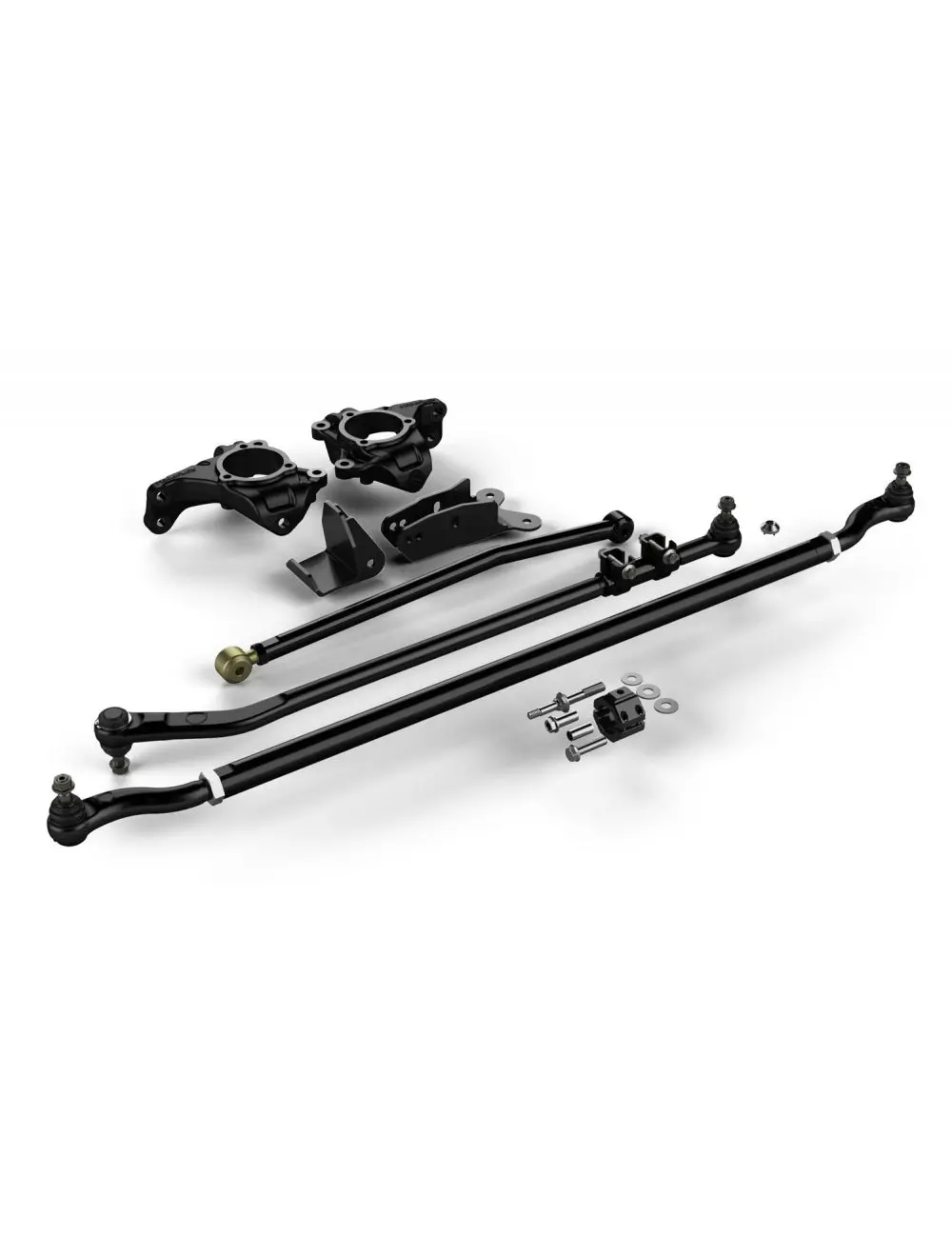 Jk: Dana 30/44 High Steer System W/ Hd Tie Rod Kit & Hd Drag Link Flip Kit 4391000 1