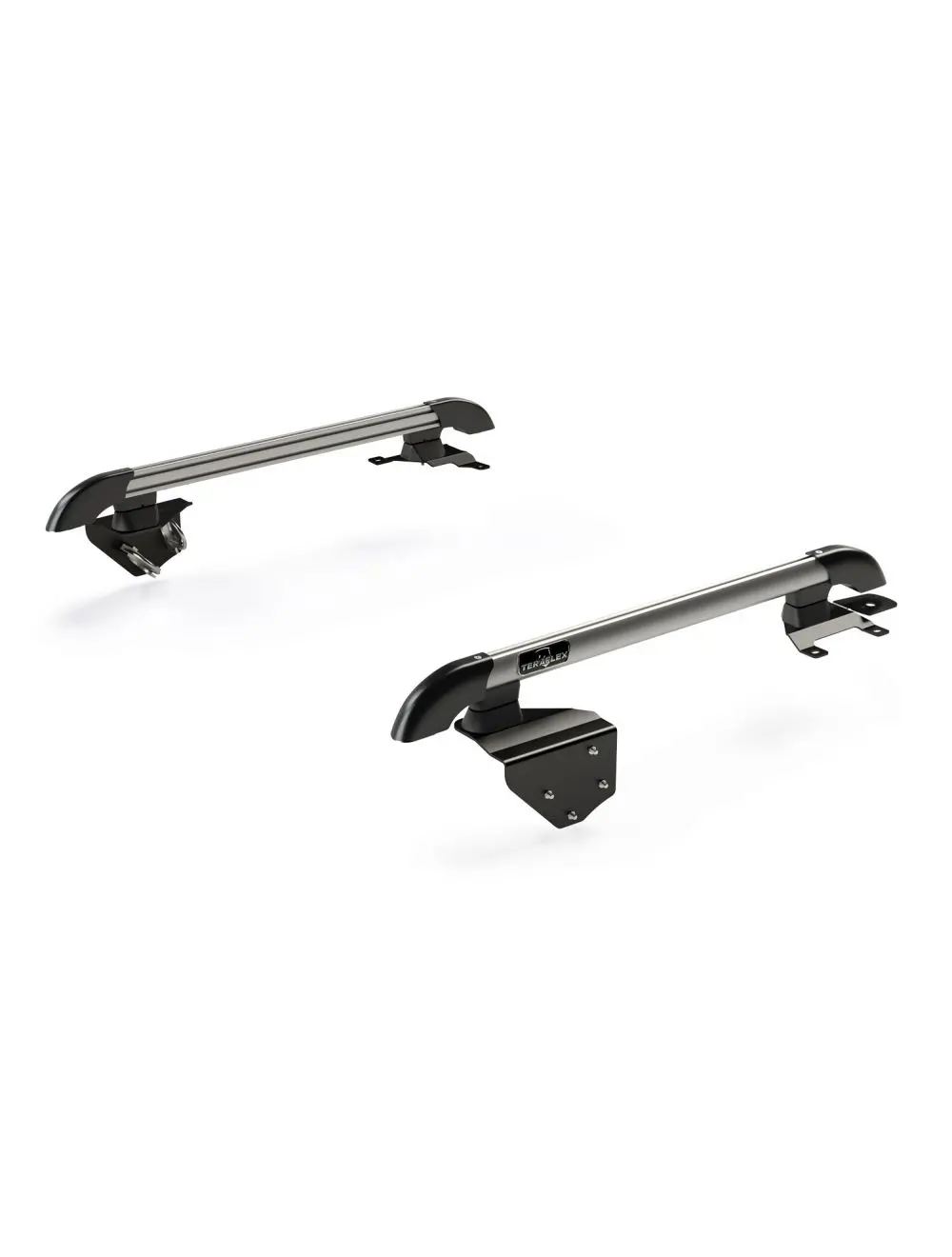 Jk 2Dr: Nebo Roof Rack Main Rail Kit – Silver 4722030 1